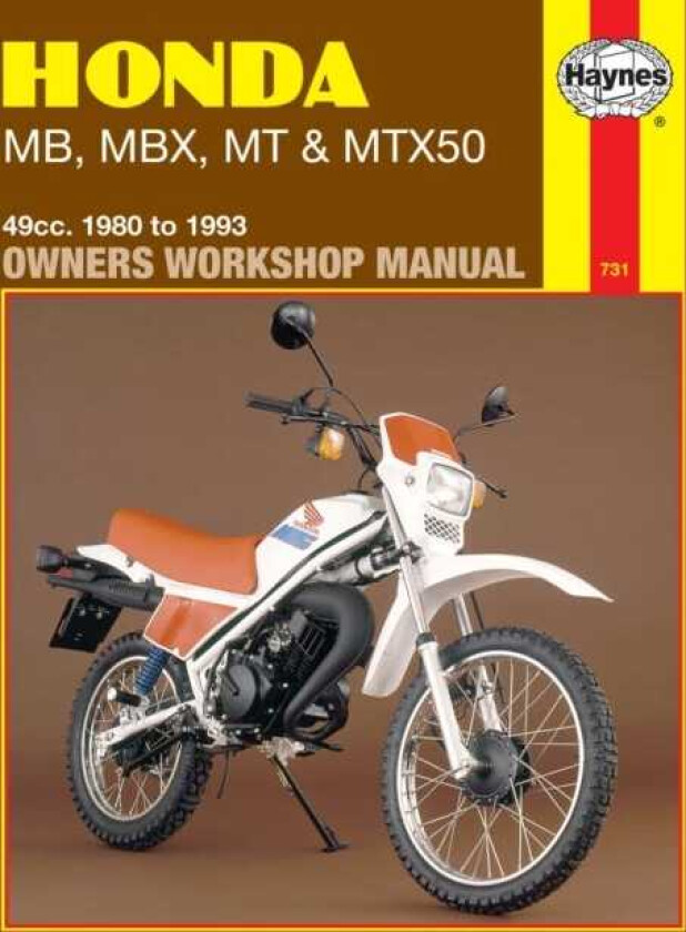 Honda MB, MBX, MT & MTX50 (8093) Haynes Repair Manual