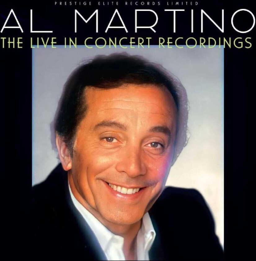 Al Martino The Live In Concert Recordings CD