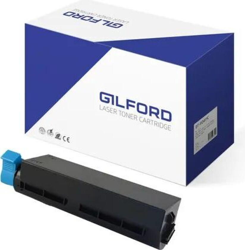 Toner Svart 3k - B411/b431 - 44574702