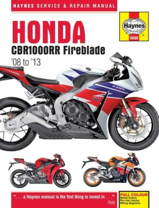 Honda CBR1000R Fireblade (08  13)