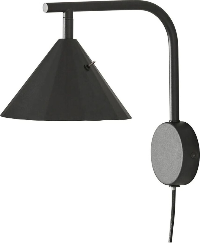 Rain vegglampe Svart