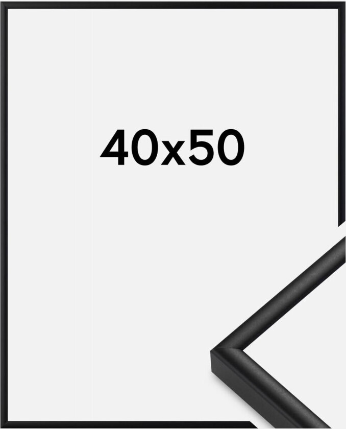 Ramme  Premium Classic Matt Svart 40x50 Cm