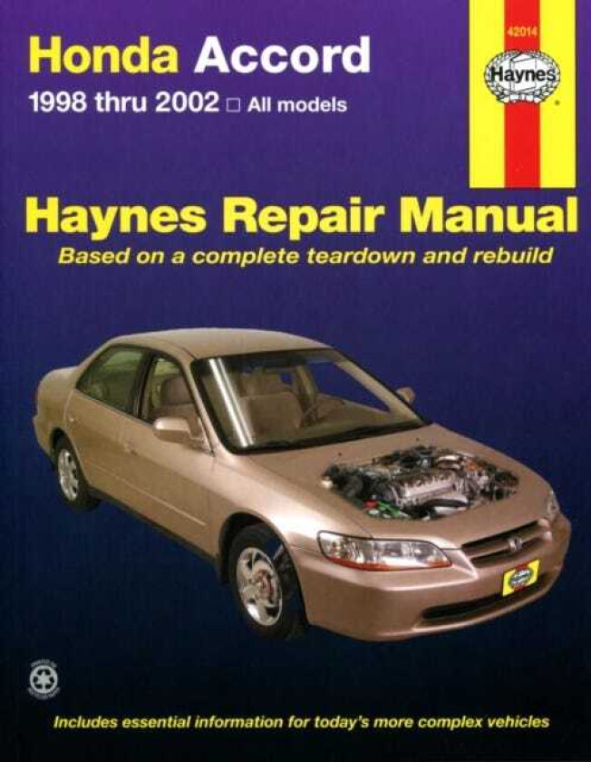 Honda Accord (19982002) Haynes Repair Manual (USA)