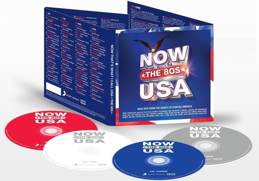 Diverse Artister NOW That's What I Call USA: The 80s CD