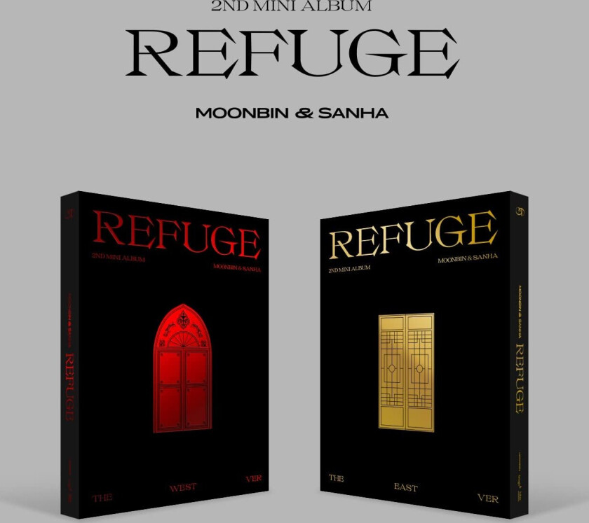 Moonbin & Sanha  Refuge (Incl. 80pg Photobook, Stand Photo, 2 Postcards + 2 Photocards)  CD