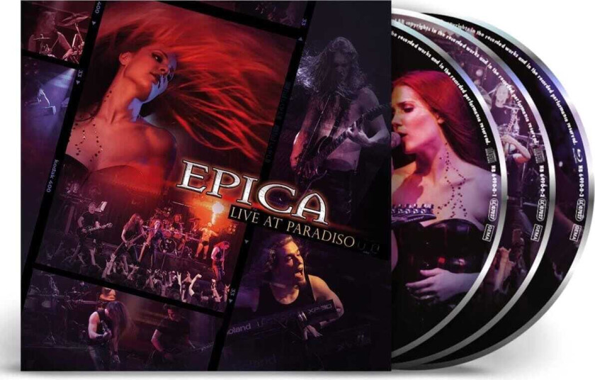 Epica Live At Paradiso CD