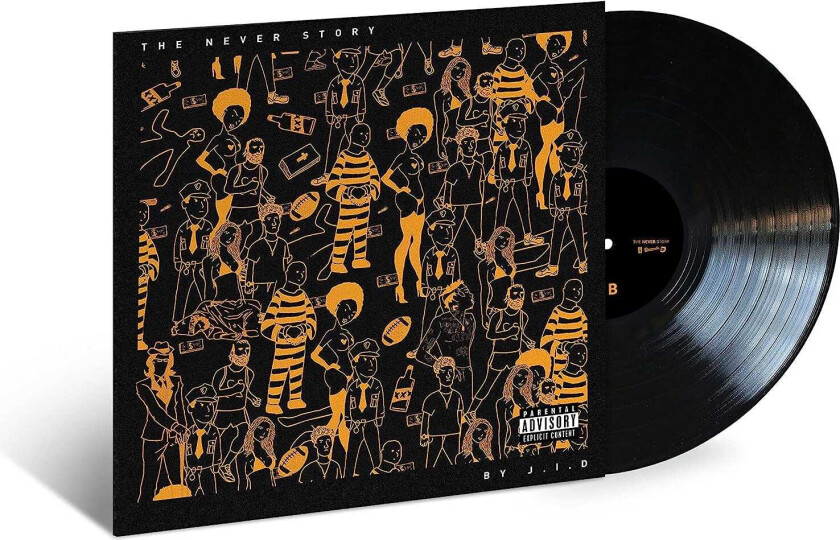 JID (J.I.D.) The Never Story LP/Vinyl