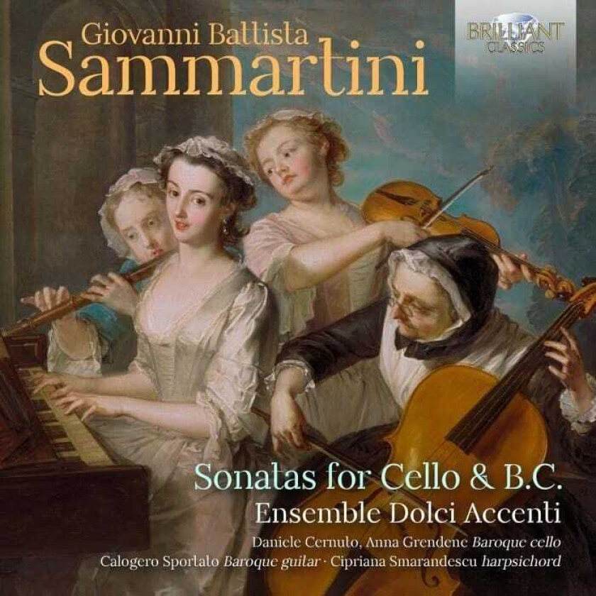 Ensemble Dolci Accenti, Daniele Cernuto Sammartini: Sonatas For Cello & B.C. CD