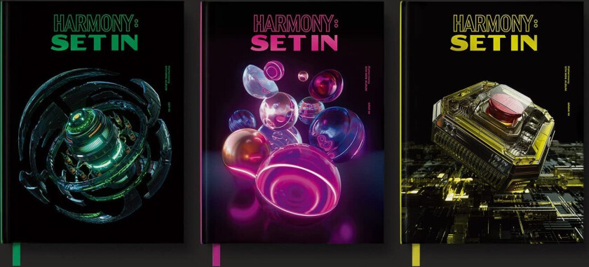 P1harmony Harmony: Set In Incl. 96pg Booklet, Standing Photocard, Log Tag, Photo Stamp, Special Photocard + CD