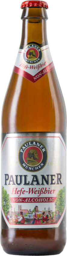 Paulaner Hefe Alkoholfri 0,5l flaske