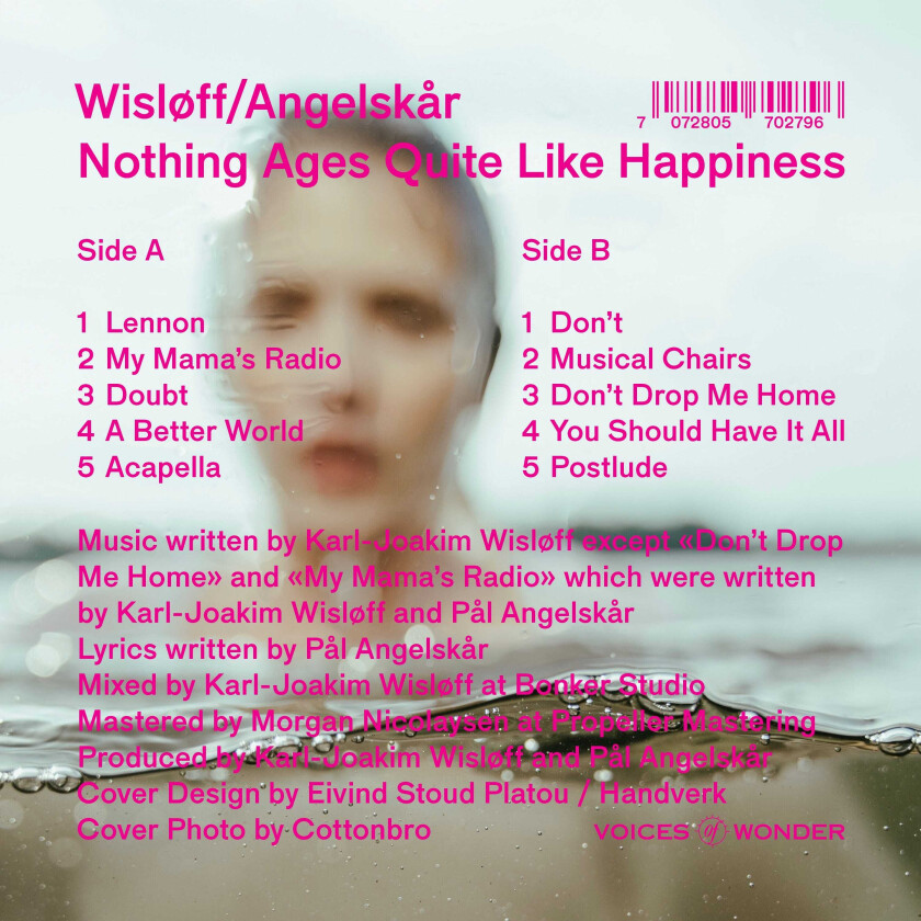 Wisløff/Angelskår Nothing Ages Quite Like Happiness LP/Vinyl