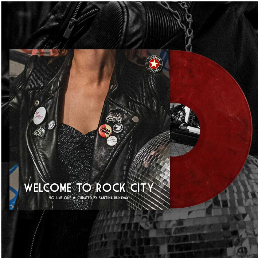 Diverse Artister Welcome To Rock City A Suburban Records/Distribution Compilation LP/Vinyl