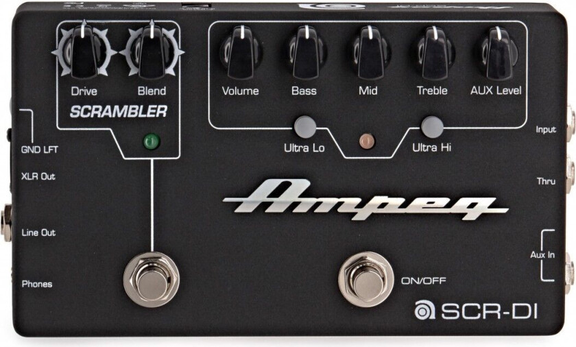SCR-DI Bass DI med Scrambler Overdrive