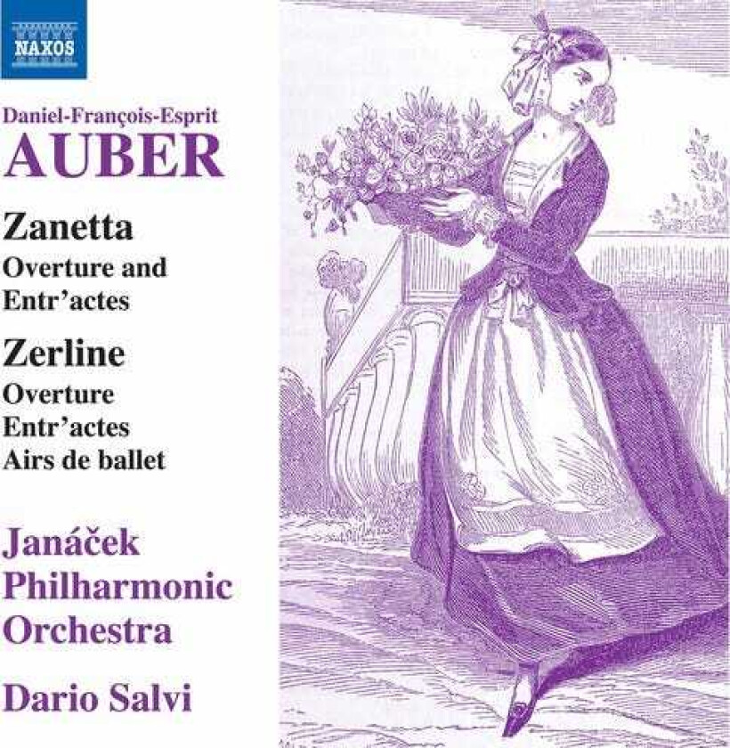 Dario Salvi, Janacek Philharmonic Orchestra Auber: Zanetta / Zerline, Overtures, Vol. 5 CD