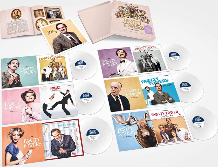 Filmmusikk Fawlty Towers (Hotell I Særklasse) For The Record Limited Edition (Incl. 12" Art Print Of Basil Signed By John Cleese LP/Vinyl