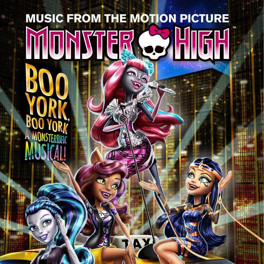 Filmmusikk Monster High Boo York, Boo York CD