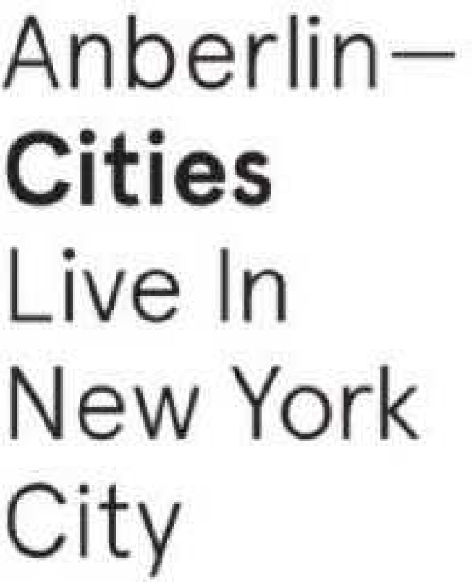 Anberlin Cities Live In New Yorkk City CD
