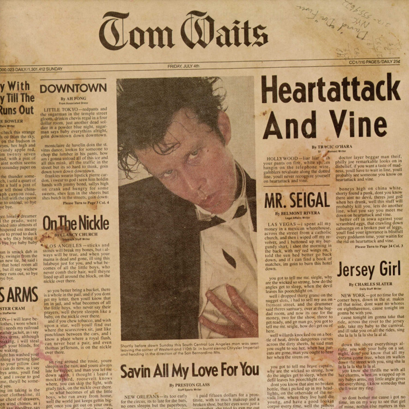 Tom Waits Heartattack And Vine (Remastered) LP/Vinyl