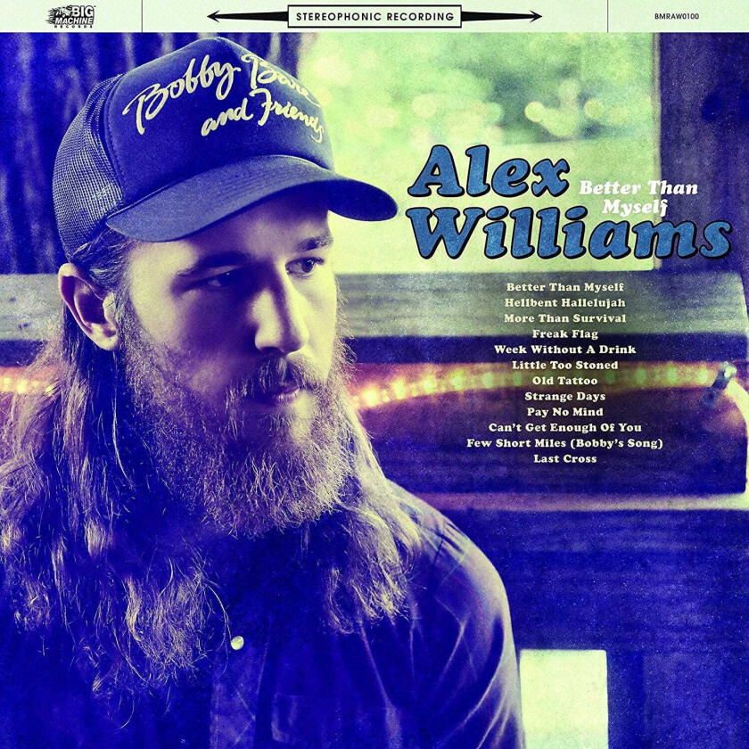 Alex Williams Better Than Myself CD