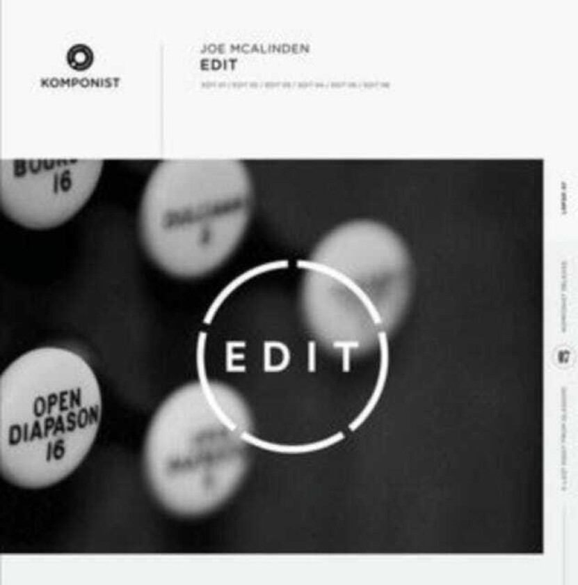 Joe McAlinden Joe Mcalinden: Edit LP/Vinyl