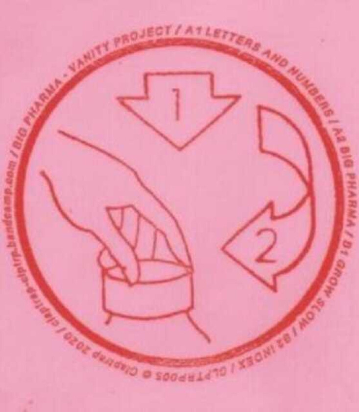 The Vanity Project Big Pharma LP/Vinyl