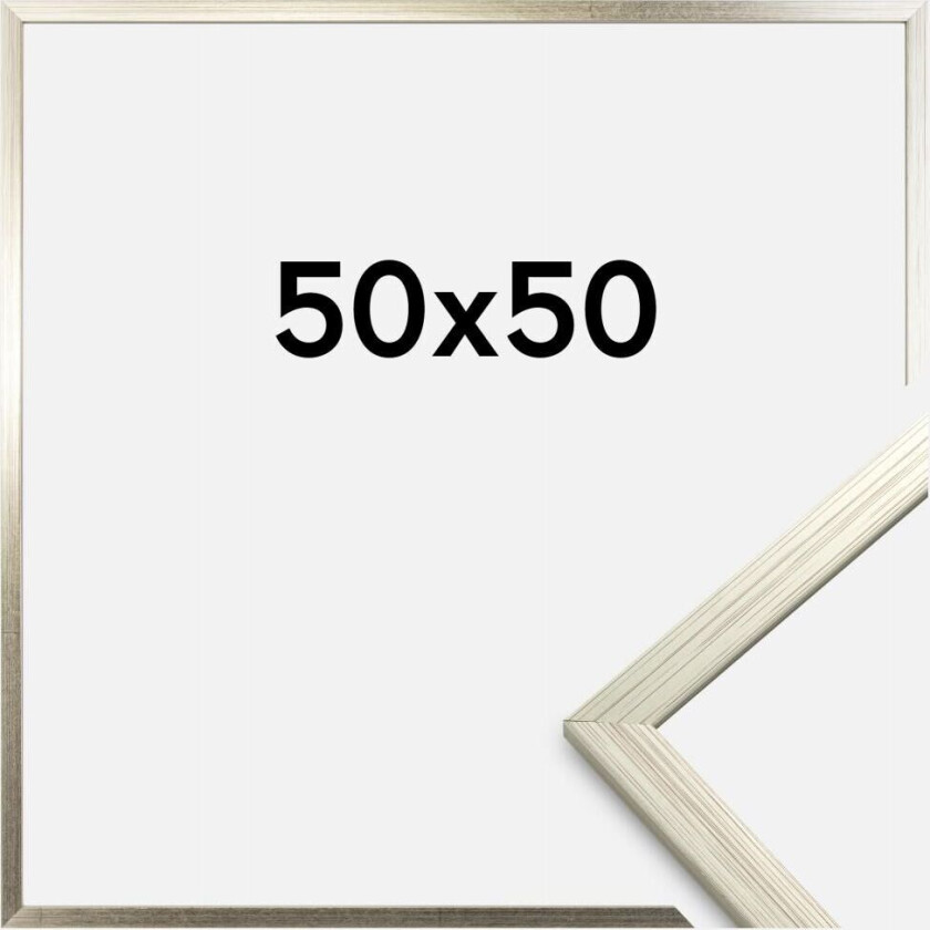 Ramme Edsbyn Sølv 50x50 Cm