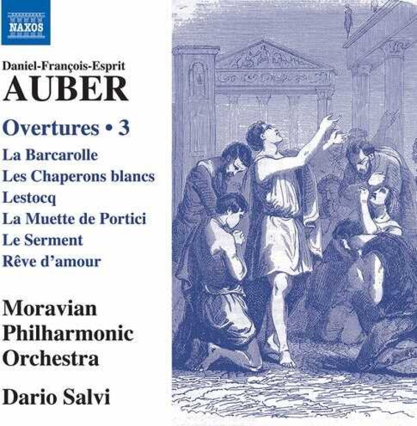 Moravian Philharmonic Orchestra, Dario Salvi  Auber: Overtures, Vol. 3  CD