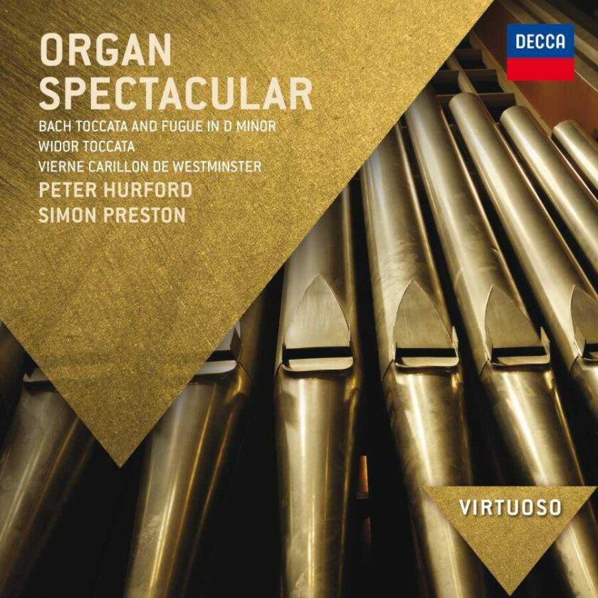 Diverse Klassisk, Simon Preston, Théodore Dubois, Jehan Alain, Henri Mulet, Peter Hurford, Léon Boëllmann Organ Spectacular CD