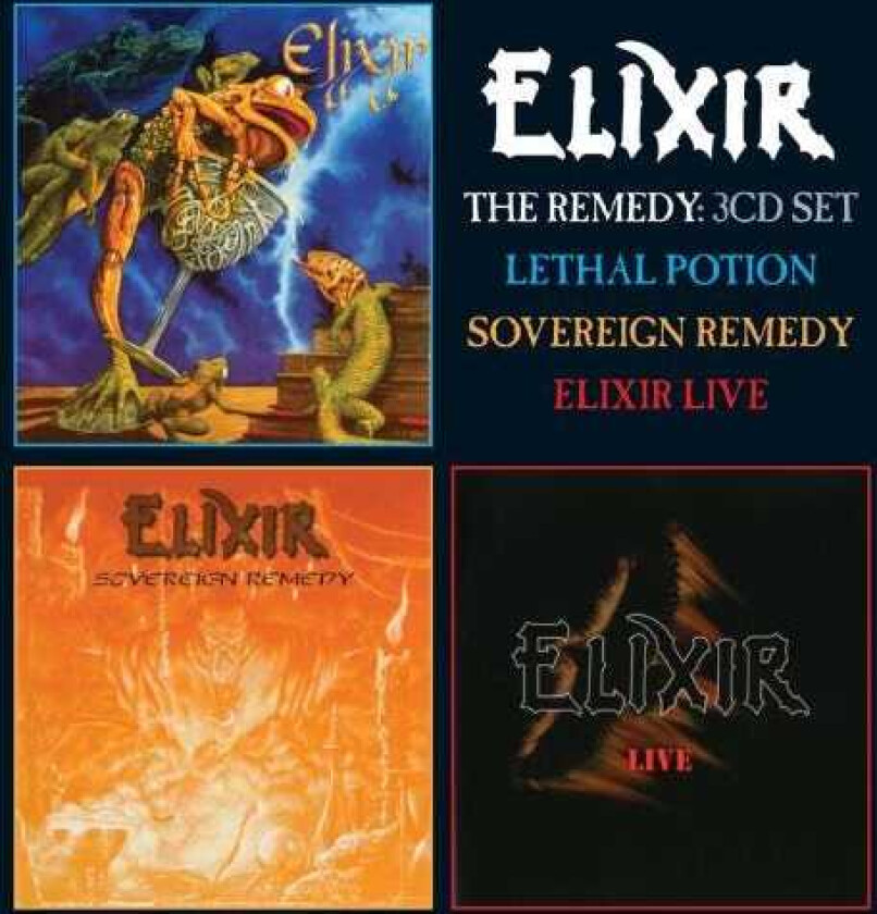 Elixir Remedy (Lethal Potion/Sovereign Remedy/Elixir Live) CD