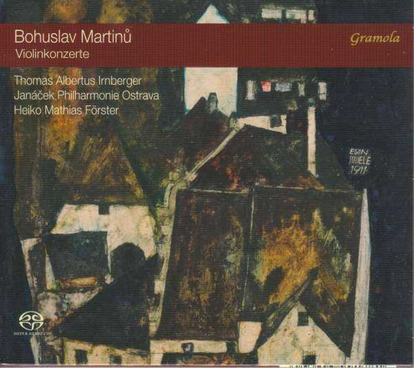 Thomas Albertus Irnberger, Heiko Mathias Forster, Janacek Philharmonic Orchestra Martinu: Violin Concertos CD