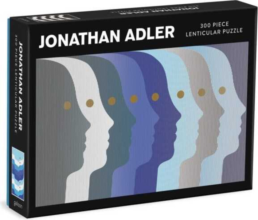 Jonathan Adler Atlas 300 Piece Lenticular Puzzle