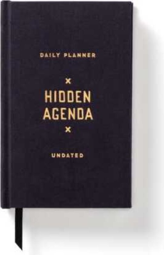 Hidden Agenda Undated Mini Planner