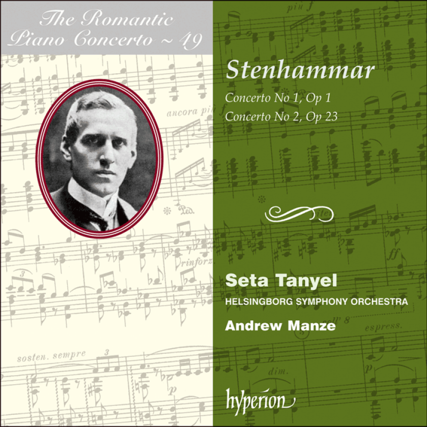 Andrew Manze, Seta Tanyel, Helsingborg Symphony Orchestra  Steinhammar: Romantic Piano Concerto Vol.49  CD