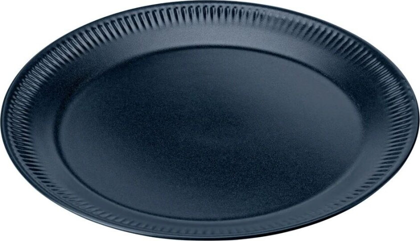 Knabstrup middagstallerken blå 19 cm