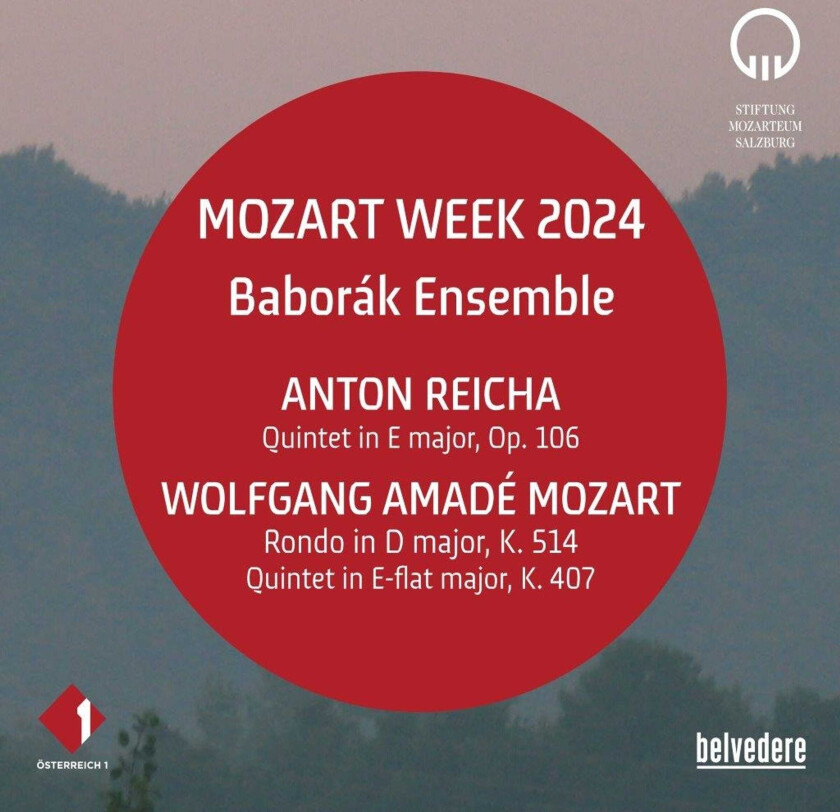 Baborak Ensemble  Mozart Week 2024  CD