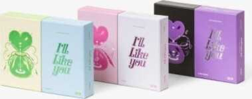 ILLIT I'll Like You Random Cover incl. Photobook, Photocard A + B, Sticker, Album Logo Sticker, ID Photo + Poster CD