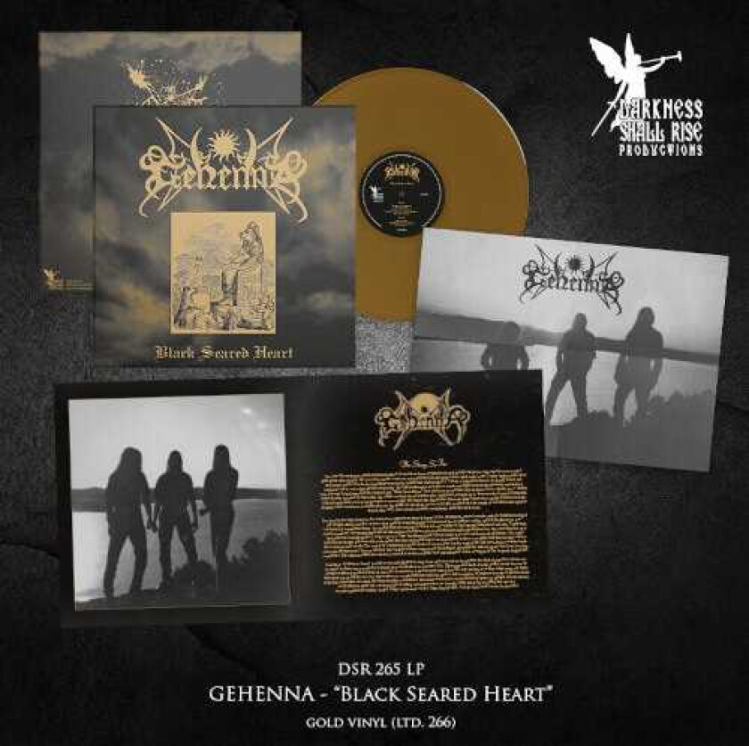 Gehenna Black Seared Heart LP/Vinyl
