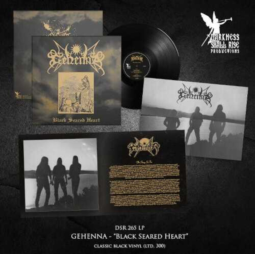Gehenna Black Seared Heart LP/Vinyl