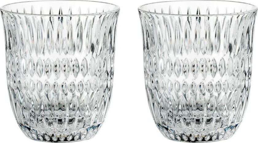 Ethno Barista Cappuccino glass 23,4 cl 2-pakning Clear