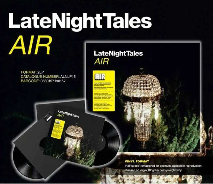 Air Late Night Tales LP/Vinyl