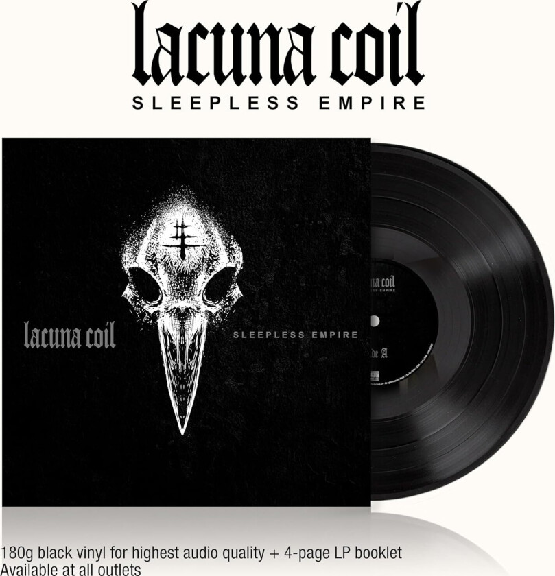 Lacuna Coil Sleepless Empire LP/Vinyl