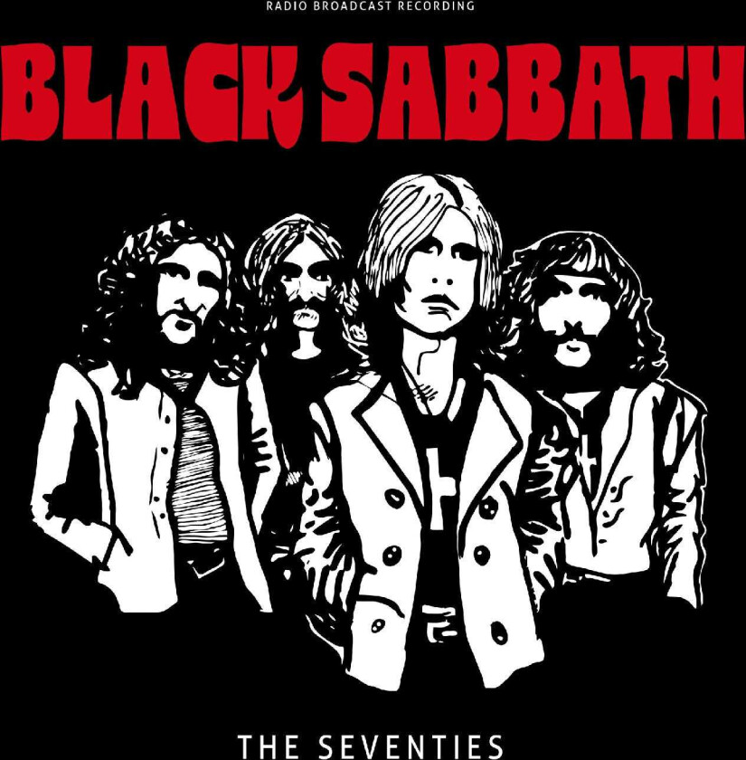 Black Sabbath The Seventies (Radio Broadcast Recording) LP/Vinyl