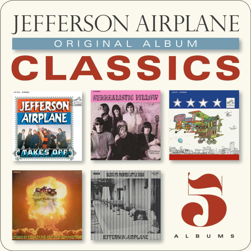 Jefferson Airplane Original Album Classics CD