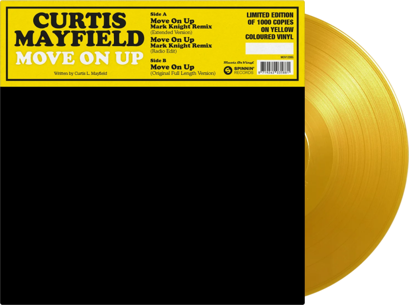 Curtis Mayfield Move On Up (Mark Knight Remix) LP/Vinyl