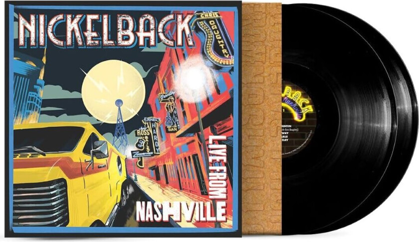 Nickelback Live From Nashville LP/Vinyl