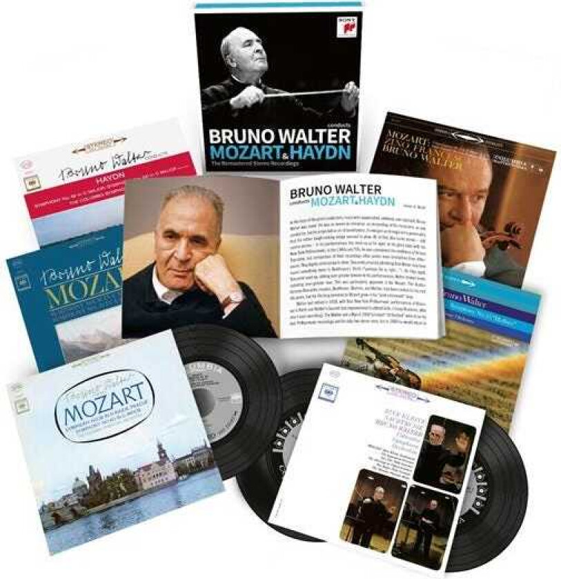 Bruno Walter Bruno Walter Conducts Mozart & Haydn The Remastered Stereo Recordings CD
