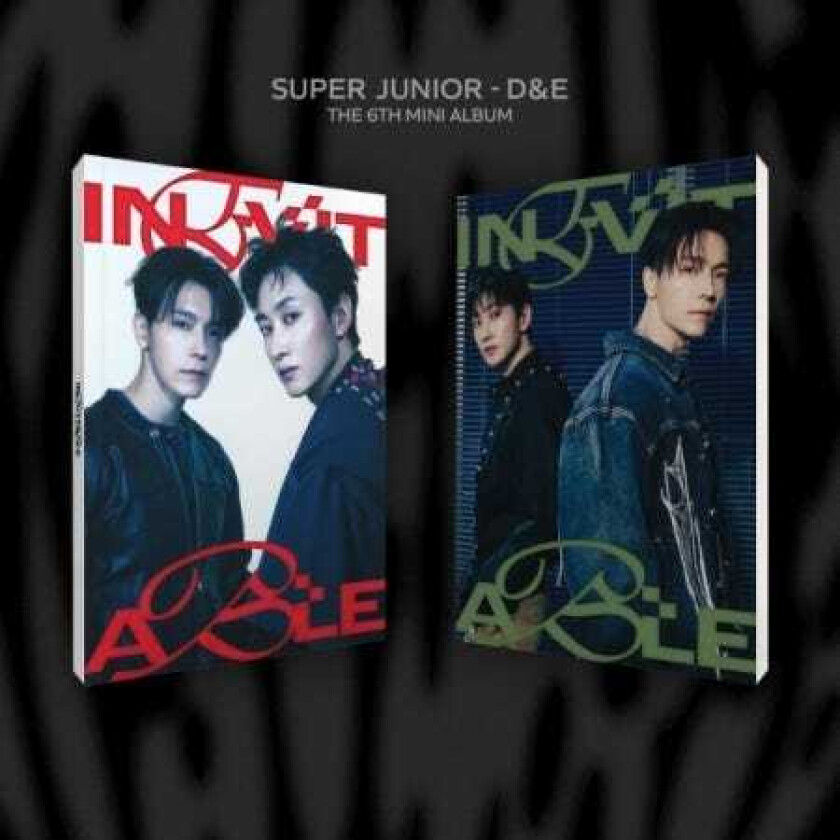 Super Junior D&E, Super Junior Inevitable Random Cover incl. Photobook, 2 Postcards, 2 Stickers, Photocard, MiniPoster + Polaroid CD