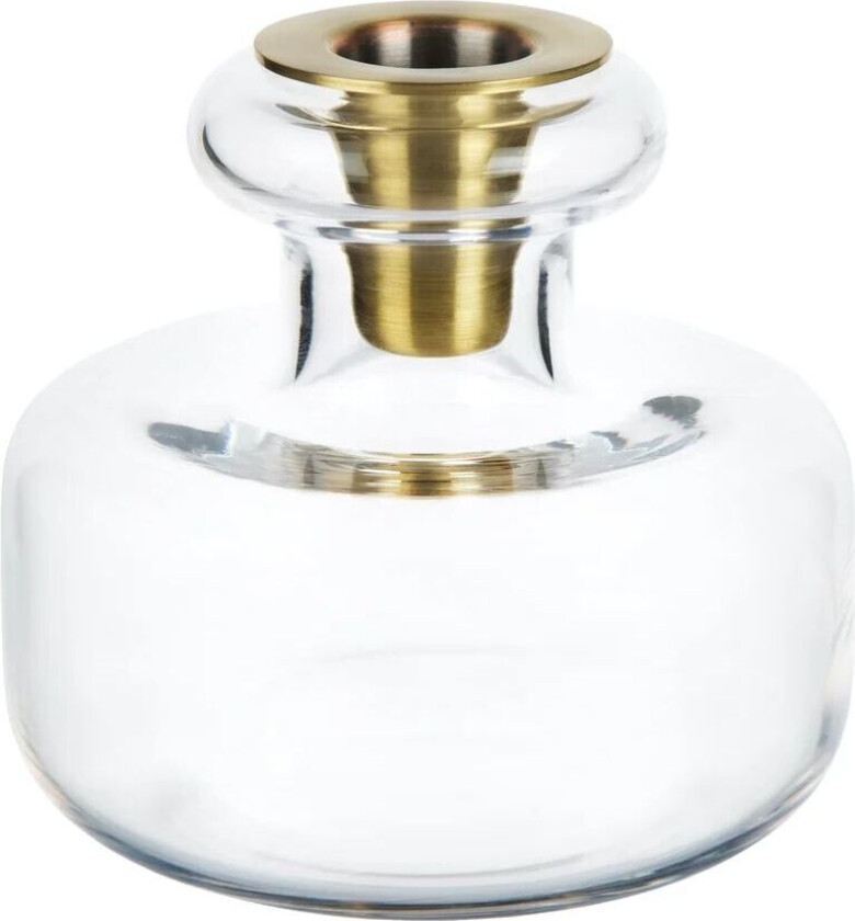 Puteli lysestake Ø10,5 cm Clear