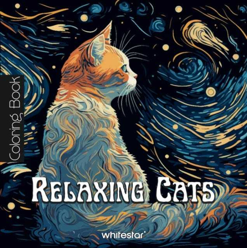 Relaxing Cats Colouring Book