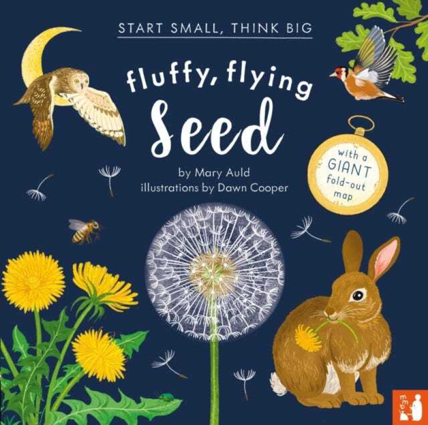 Fluffy, Flying Seed A factfilled picture book about the life cycle of plants with a large foldout world map (ages 4 to 8)